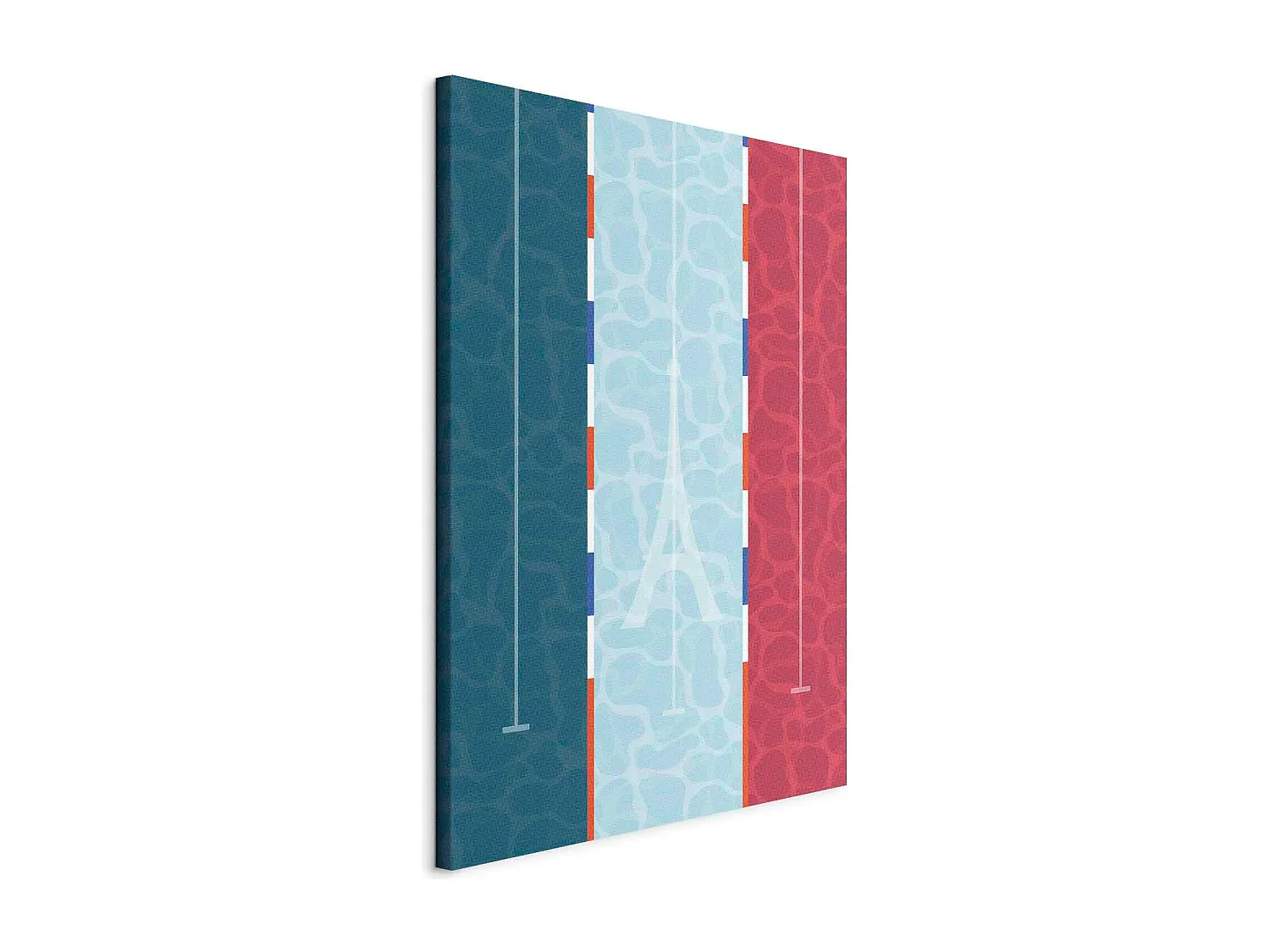 Tableau toile de décoration 80 x 2 x 120 cm 11_0018396