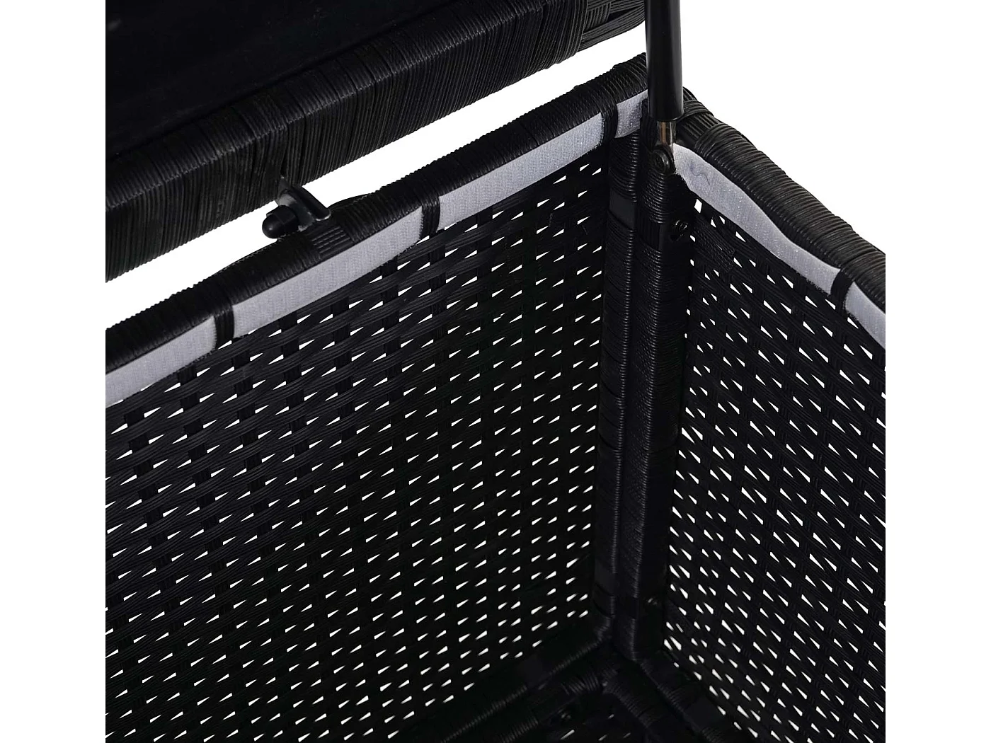 Coffre de rangement pour noire 93 x 45 x 41 cm 04_0001367