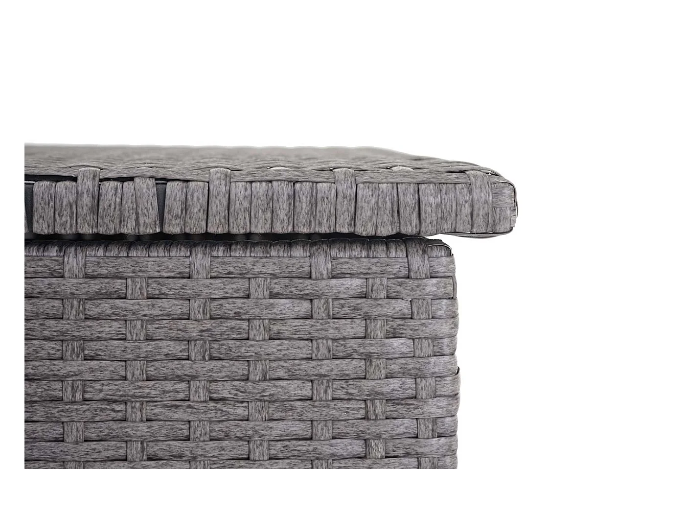 Coffre de rangement pour grise 129 x 48 x 52 cm 04_0001372