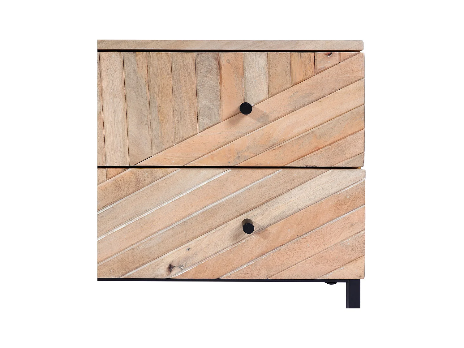 Meuble TV avec grand bois marron 52 x 52 x 154 cm 04_0007862