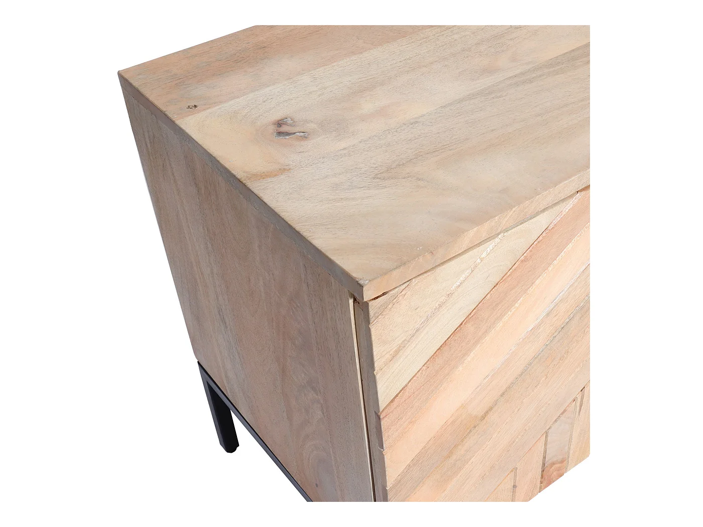 Meuble TV avec grand bois marron 52 x 52 x 154 cm 04_0007862