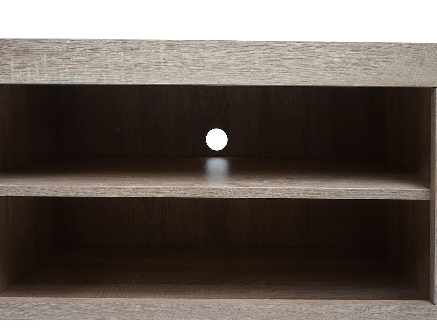 Meuble TV avec deux effet bois beige 180 x 41.5 x 43 cm 04_0007854