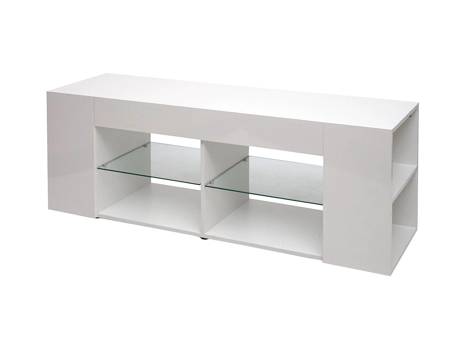 Meuble TV avec 2 verre 144.5 x 40 x 50 cm 04_0007857