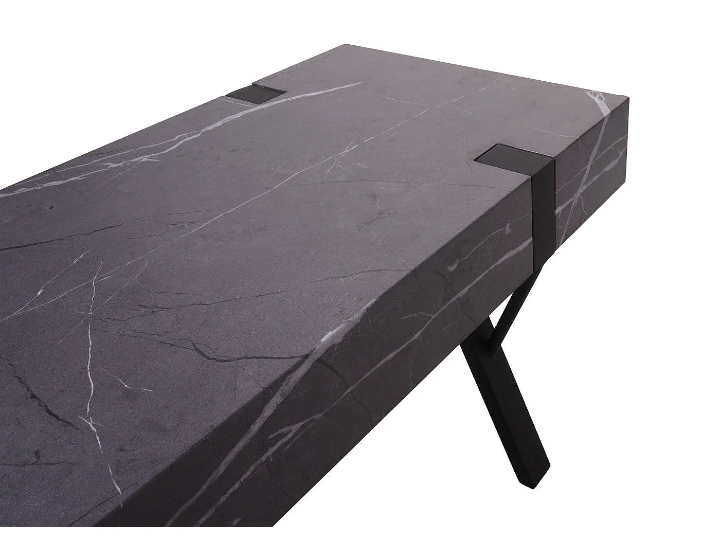 Meuble TV meuble de effet bois grise 51 x 17 x 130 cm 04_0007860