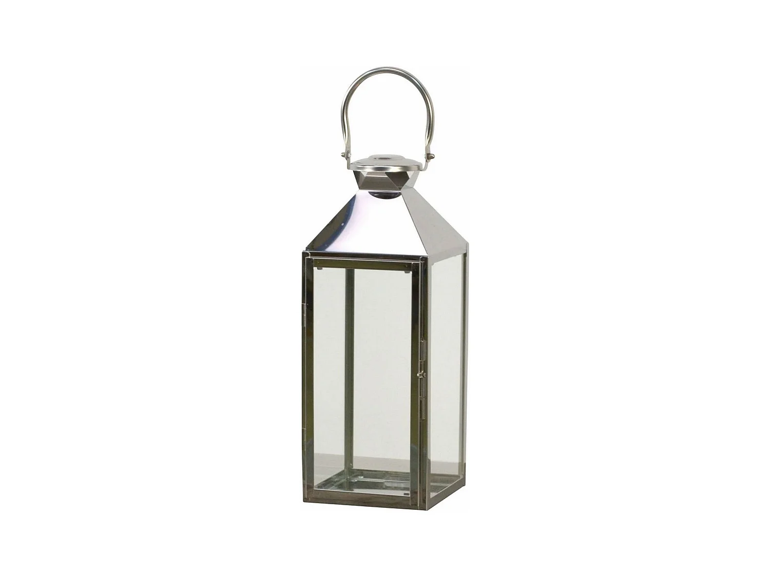 Lanterne sur pied porte métal 14 x 15 x 41.5 cm DEC05120