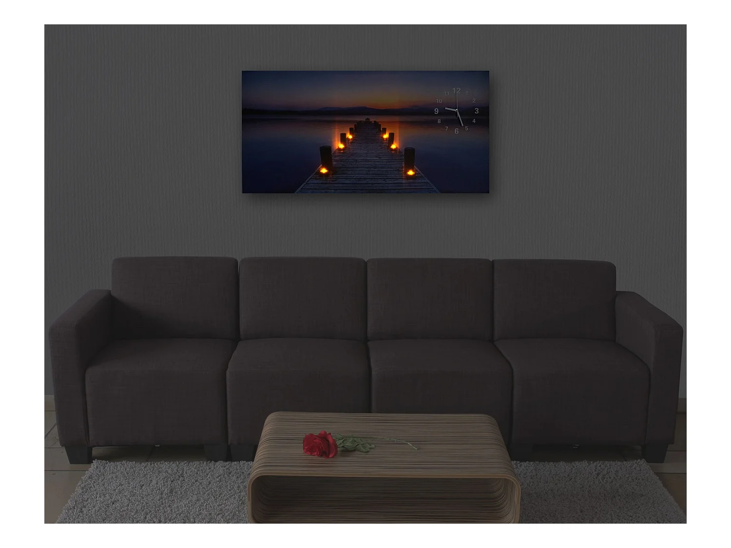 Image LED sur toile 110 x 3 x 55 cm 04_0003566