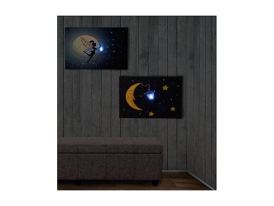 Toile de décoration murale 60 x 1.8 x 40 cm DEC04013