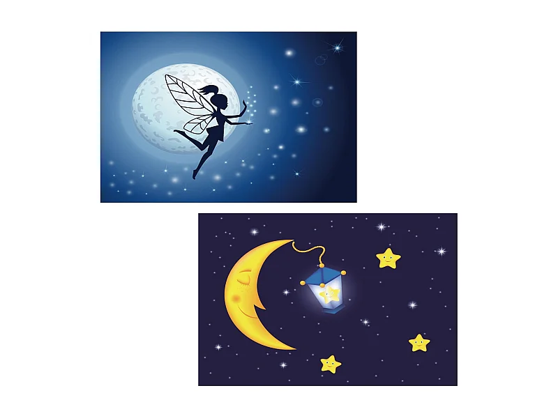 Toile de décoration murale 60 x 1.8 x 40 cm DEC04013