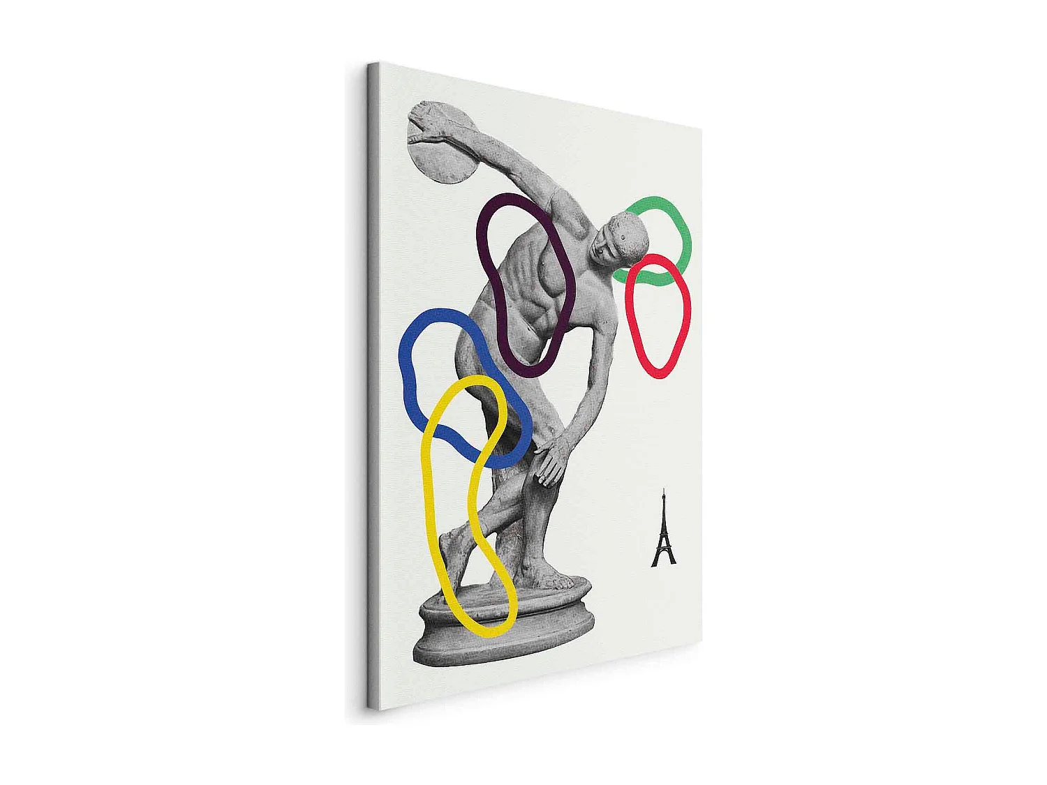 Tableau toile de décoration 40 x 2 x 60 cm 11_0018353