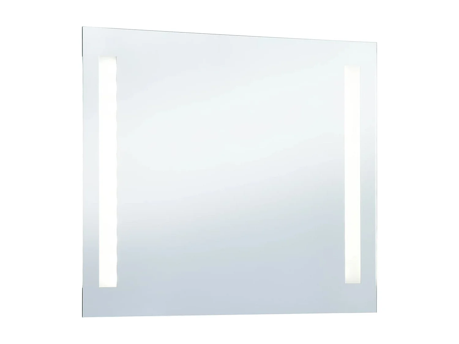 Miroir mural à LED 100 x 100 x 60 cm DEC022588