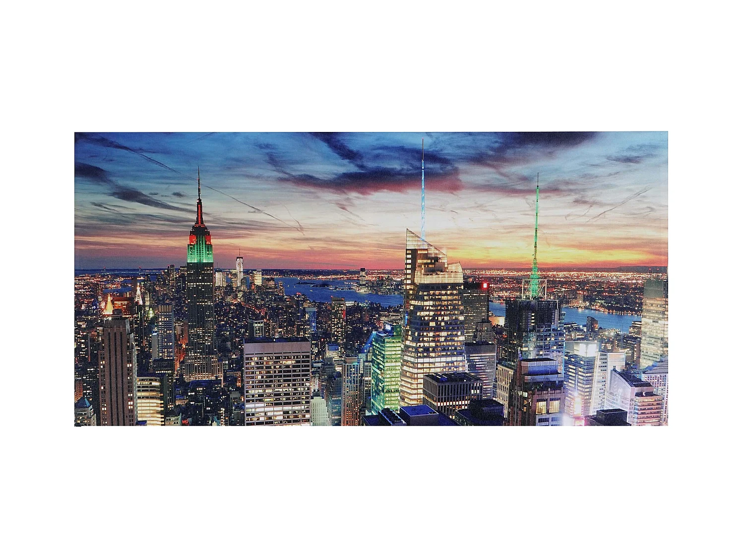 Tableau LED sur toile 100 x 2.5 x 50 cm 04_0003571