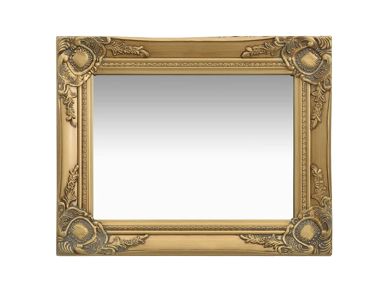 Miroir mural rectangulaire style 50 x 50 x 40 cm DEC022851