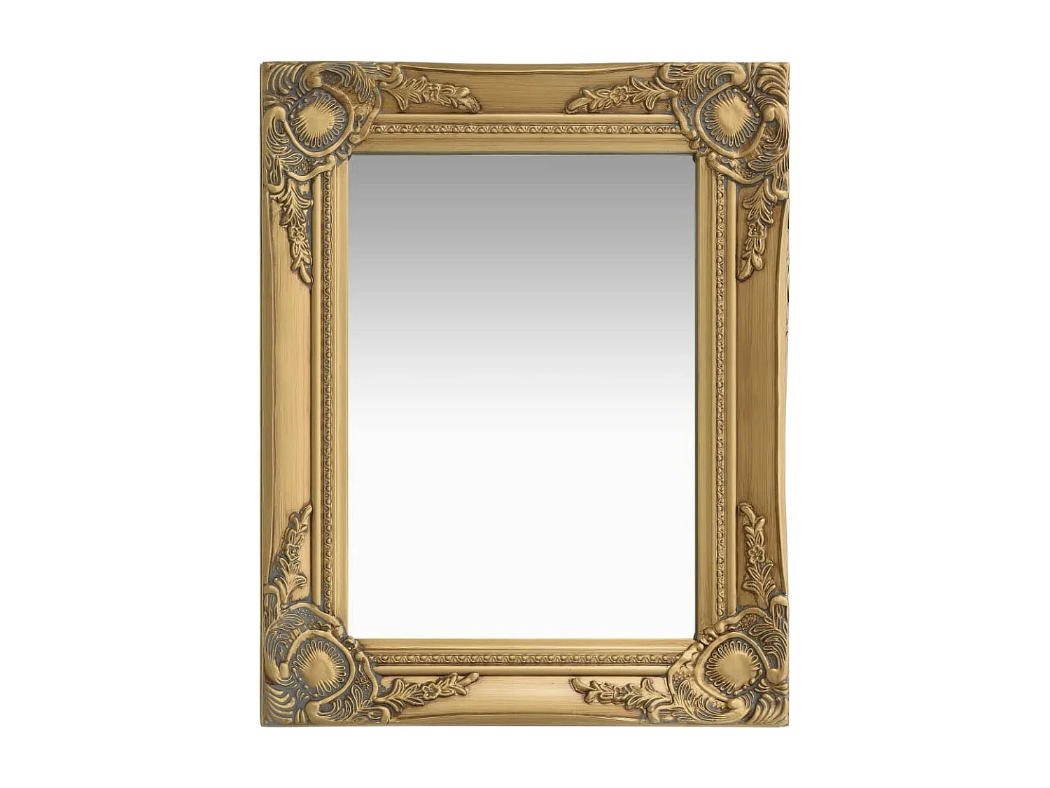 Miroir mural rectangulaire style 50 x 50 x 40 cm DEC022851