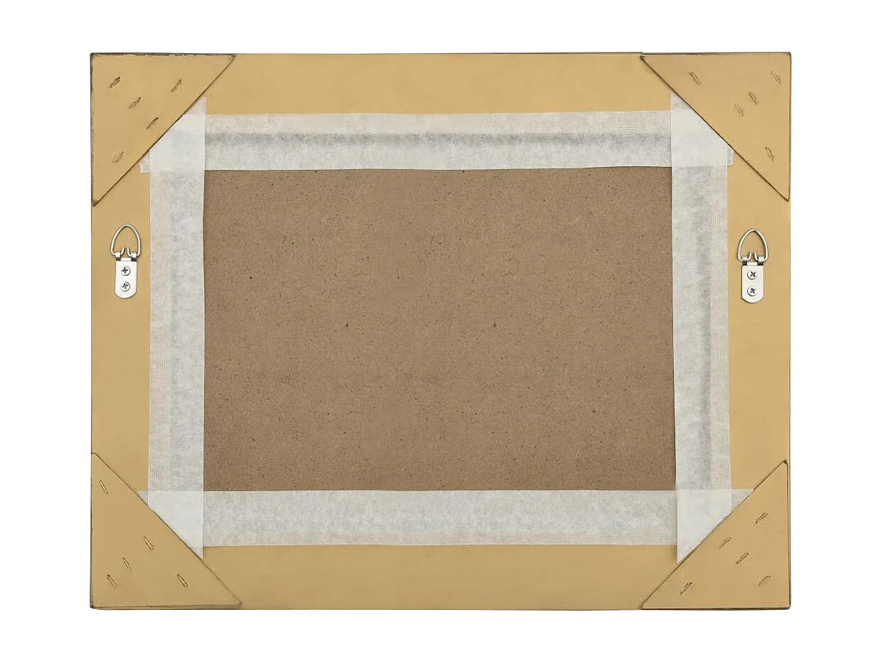 Miroir mural rectangulaire style 50 x 50 x 40 cm DEC022851