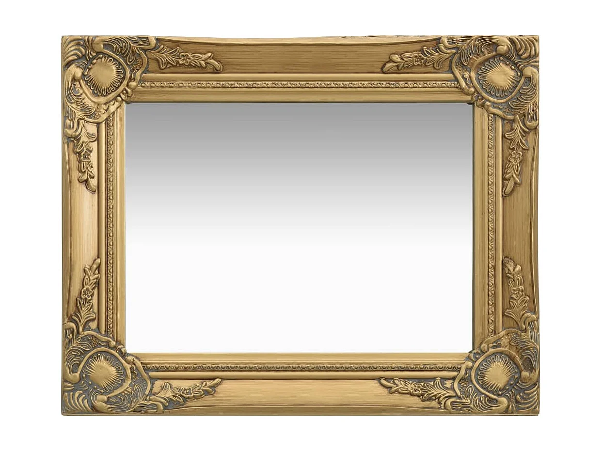 Miroir mural rectangulaire style 50 x 50 x 40 cm DEC022851