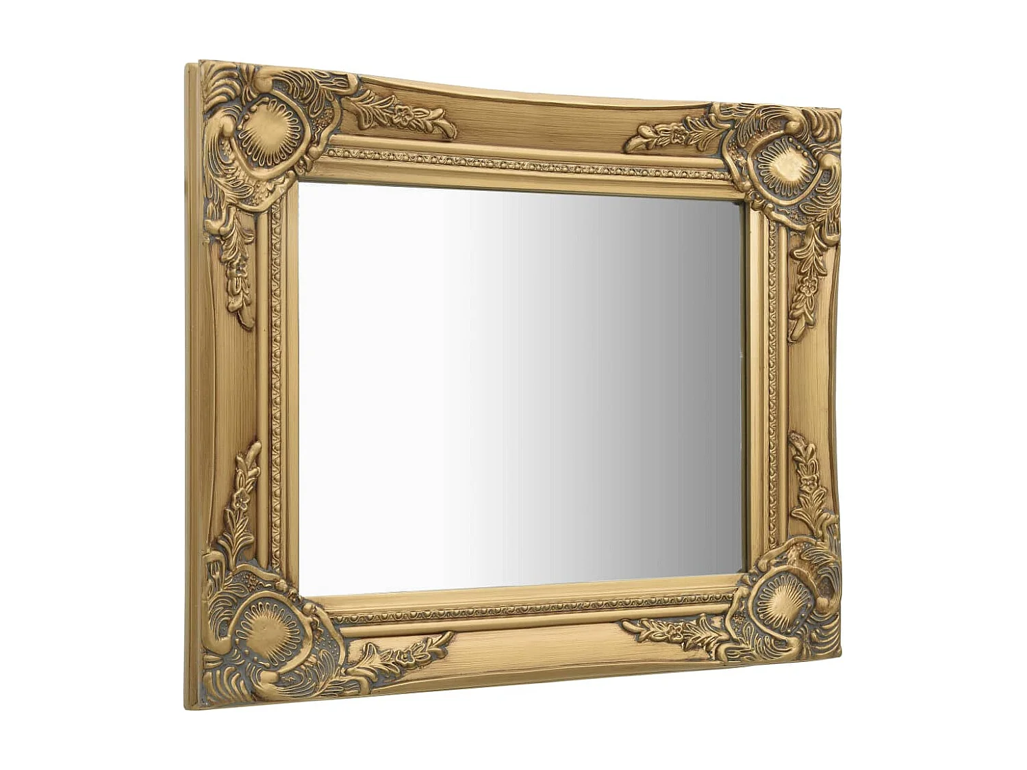 Miroir mural rectangulaire style 50 x 50 x 40 cm DEC022851