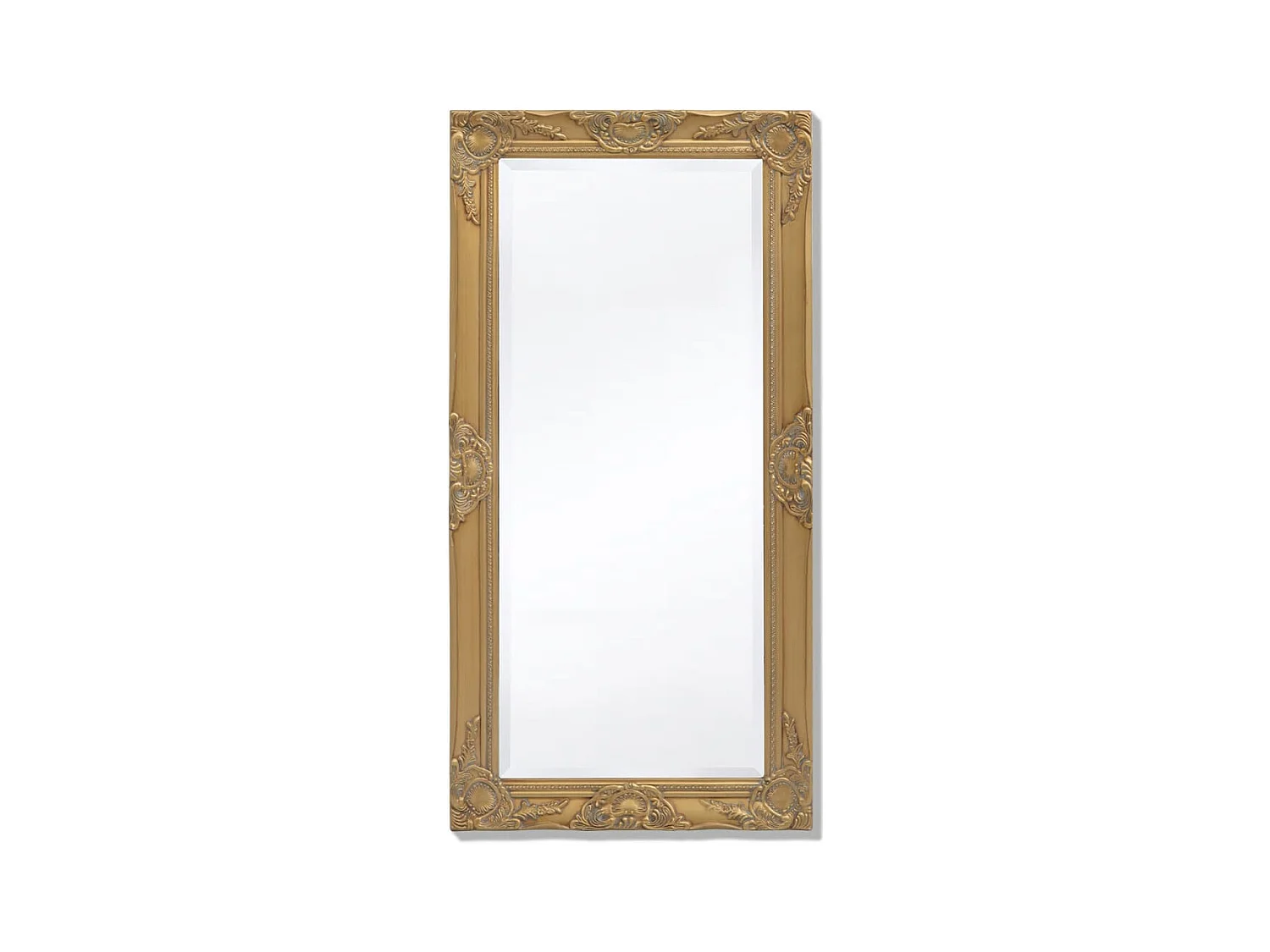 Miroir mural Style baroque 100 x 100 x 50 cm DEC022651