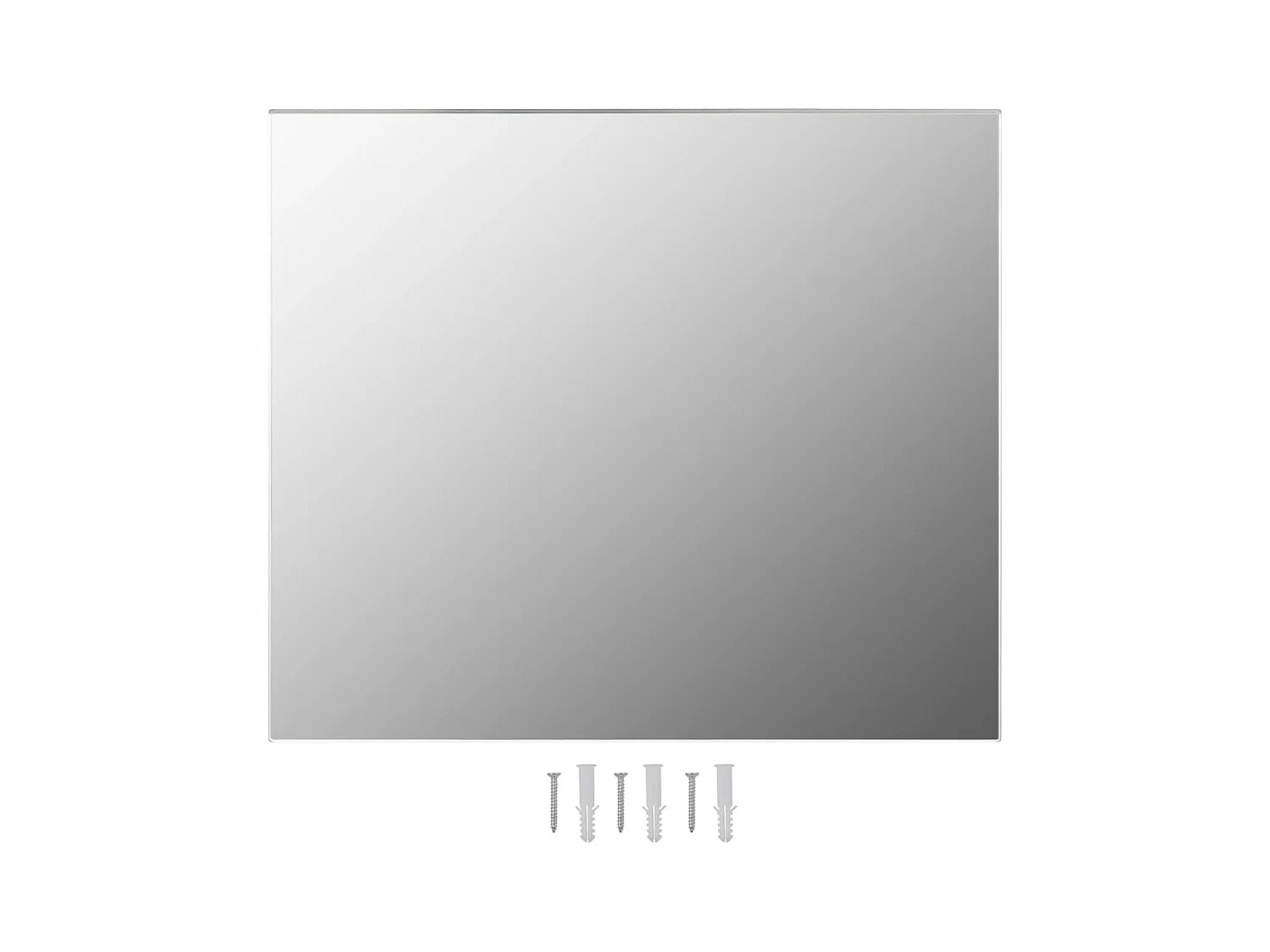 Miroir sans cadre 80x60 verre 80 x 80 x 60 cm DEC022786