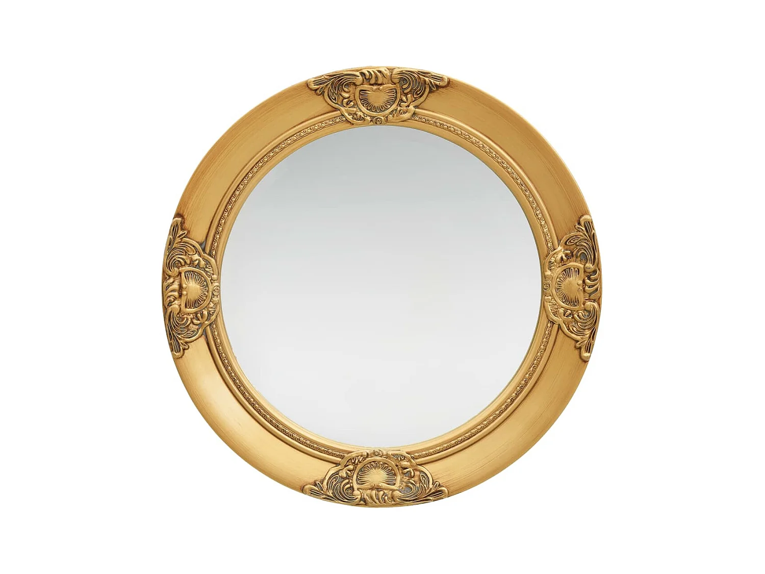 Miroir mural rondstyle baroque 50 x 50 x 50 cm DEC022887