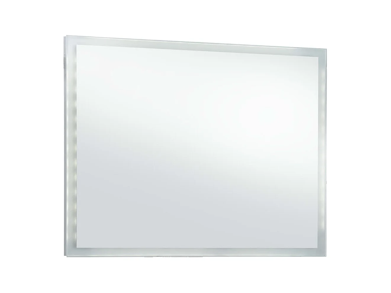 Miroir mural à LED 100 x 100 x 60 cm DEC022609