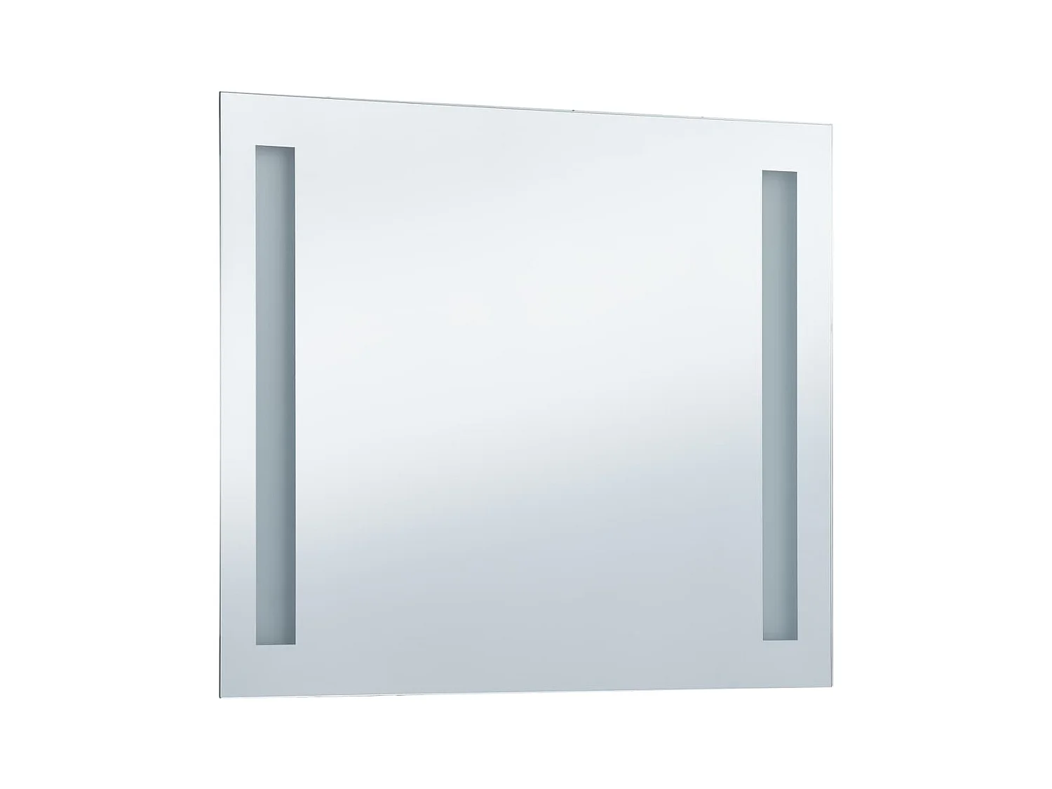 Miroir mural à LED 80 x 80 x 60 cm DEC022587