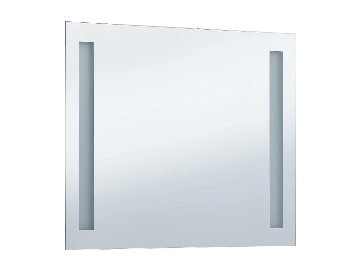 Miroir mural à LED 80 x 80 x 60 cm DEC022587