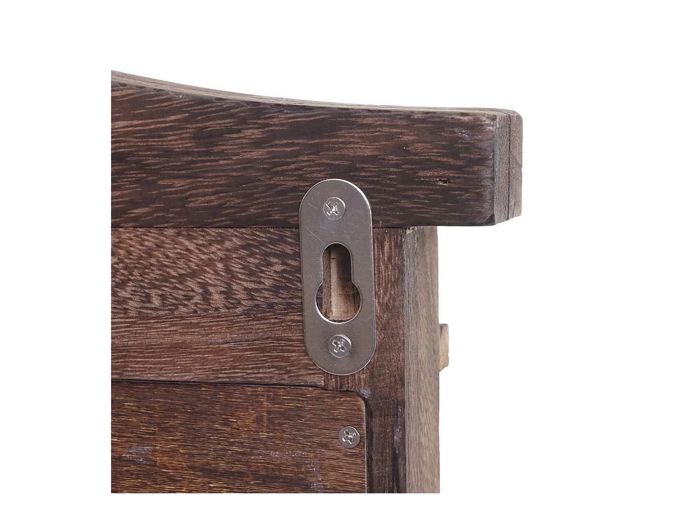 Miroir mural de salle marron 46 x 5 x 71 cm 04_0003702