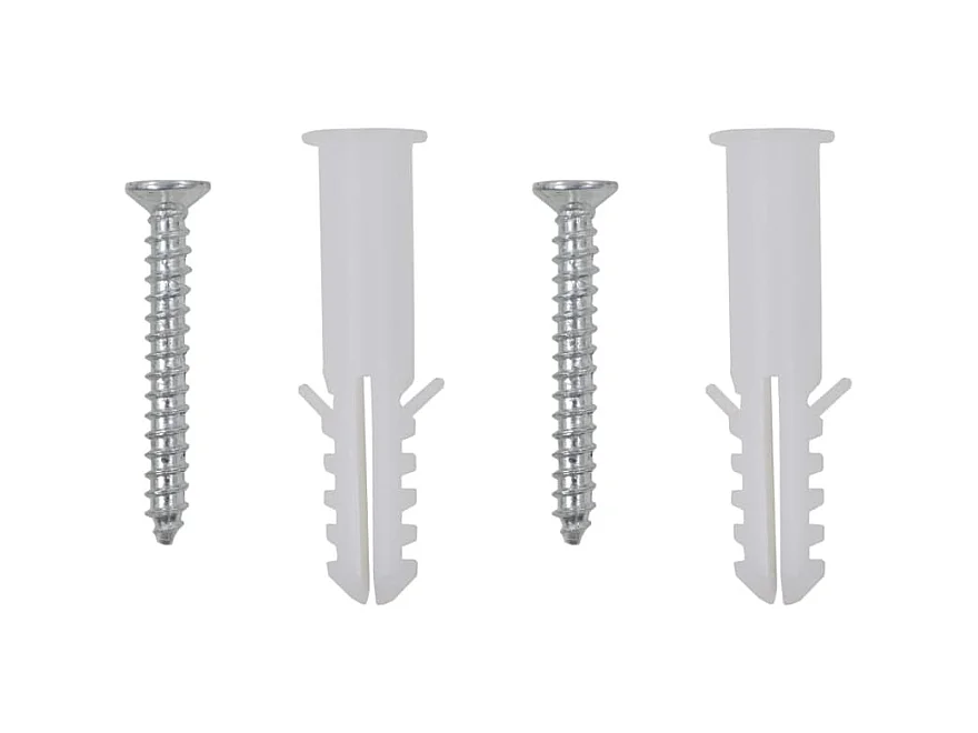 Set de 2 miroirs verre 6 x 6 x 6 cm DEC022844