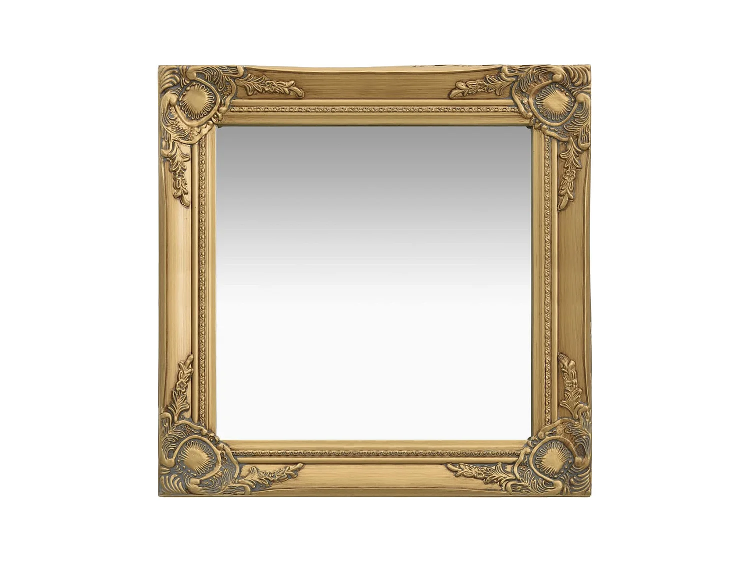 Miroir mural carré style 50 x 50 x 50 cm DEC022855