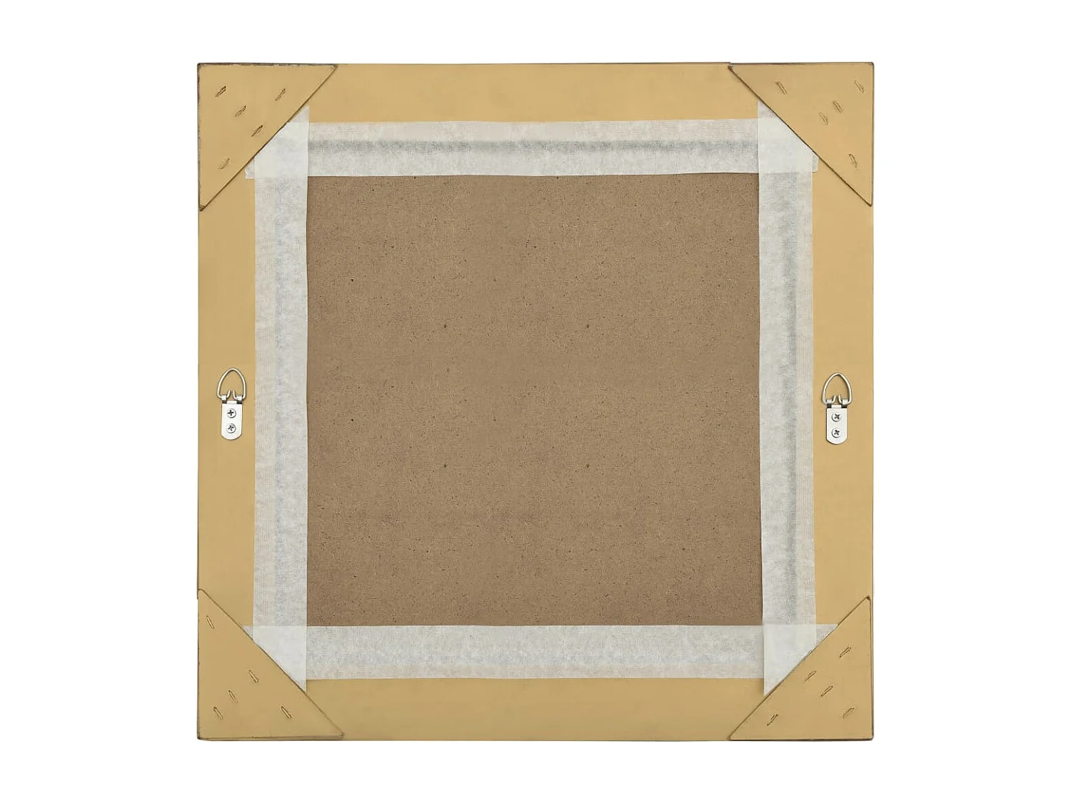 Miroir mural carré style 50 x 50 x 50 cm DEC022855