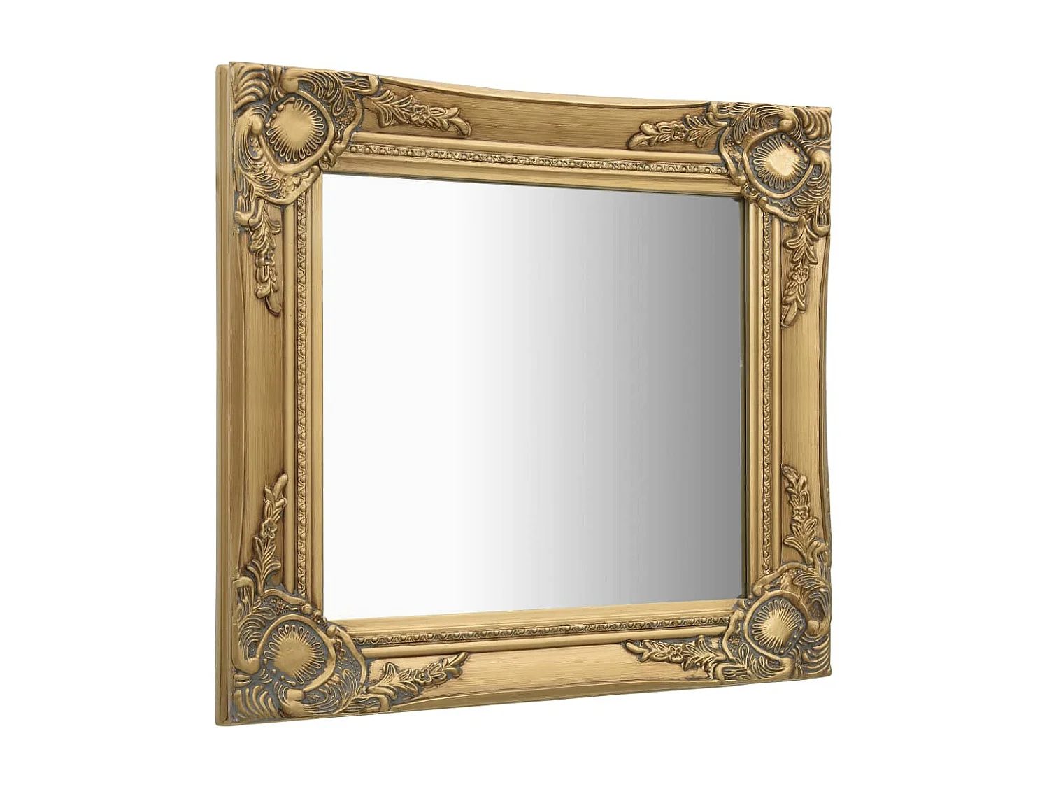 Miroir mural carré style 50 x 50 x 50 cm DEC022855