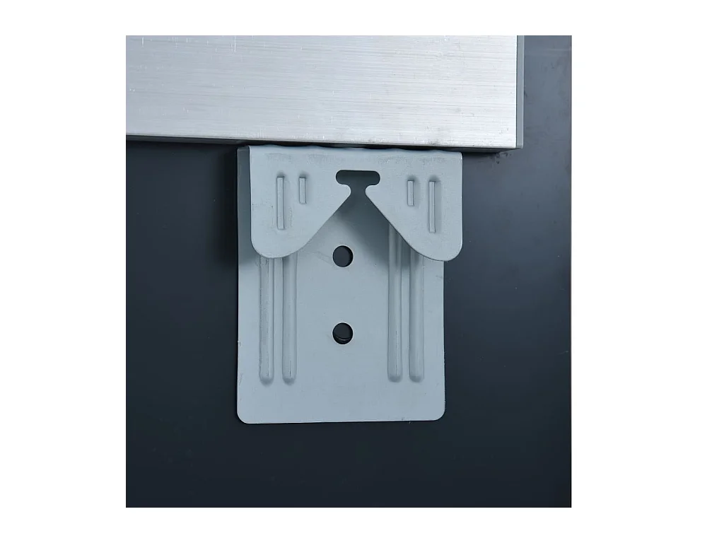 Miroir mural à LED 60 x 0 x 100 cm DEC022591