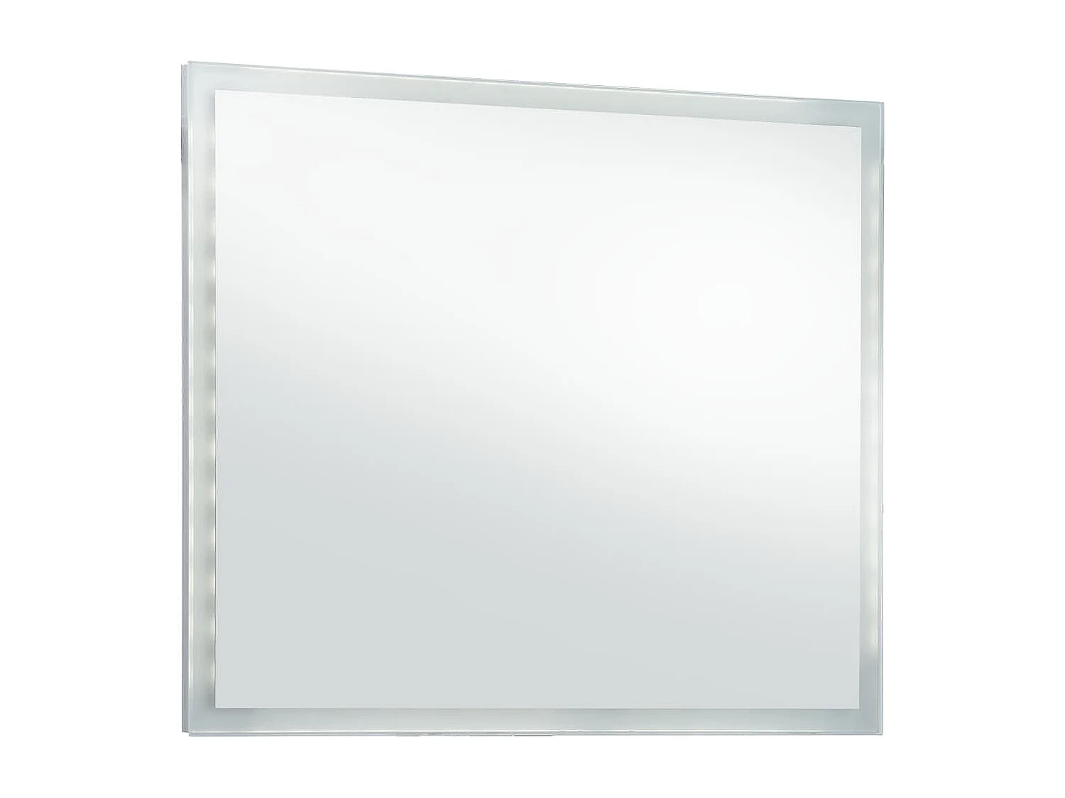 Miroir mural à LED 80 x 80 x 60 cm DEC022608