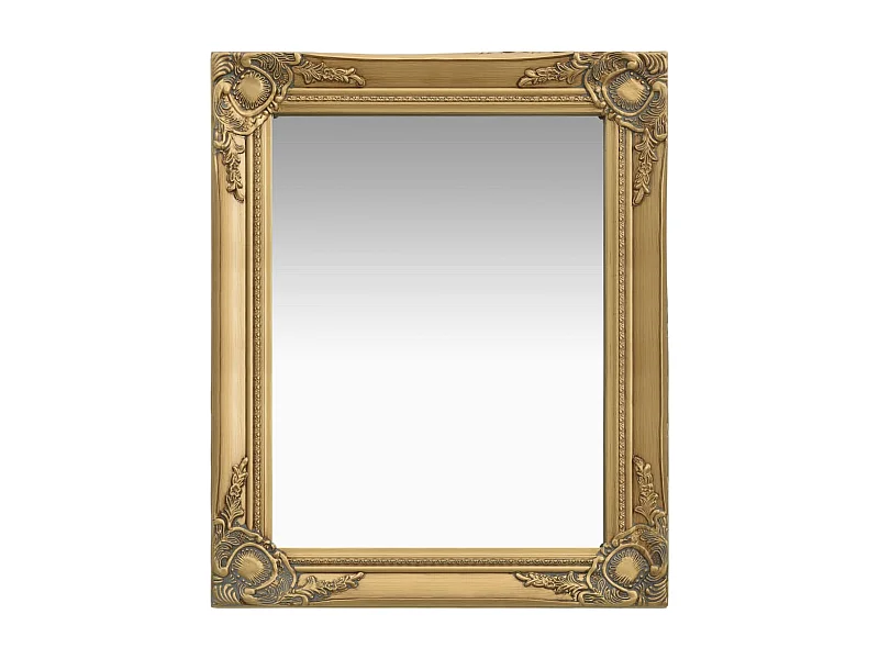 Miroir mural rectangulaire style 50 x 50 x 60 cm DEC022859