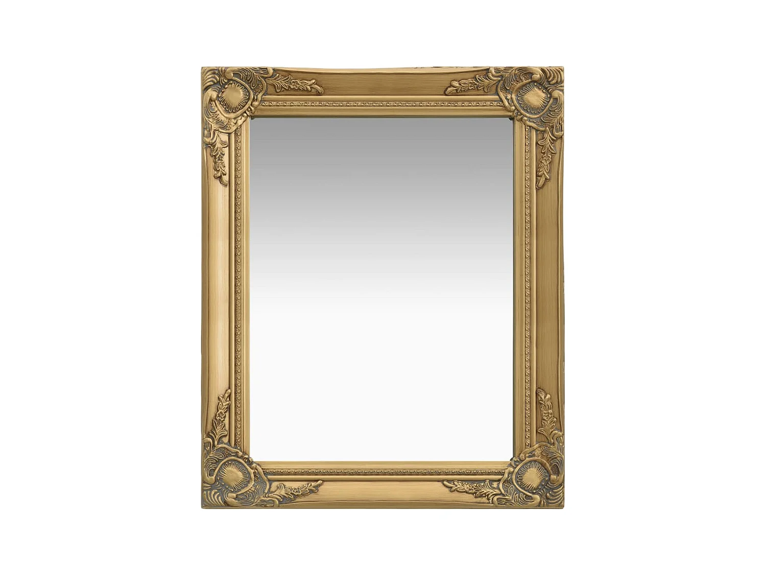 Miroir mural rectangulaire style 50 x 50 x 60 cm DEC022859