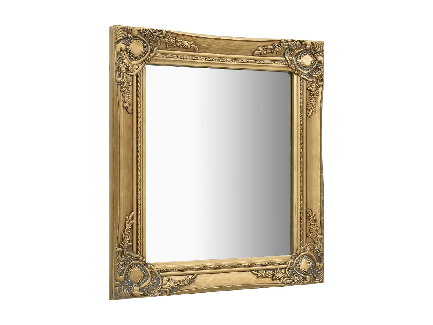 Miroir mural rectangulaire style 50 x 50 x 60 cm DEC022859