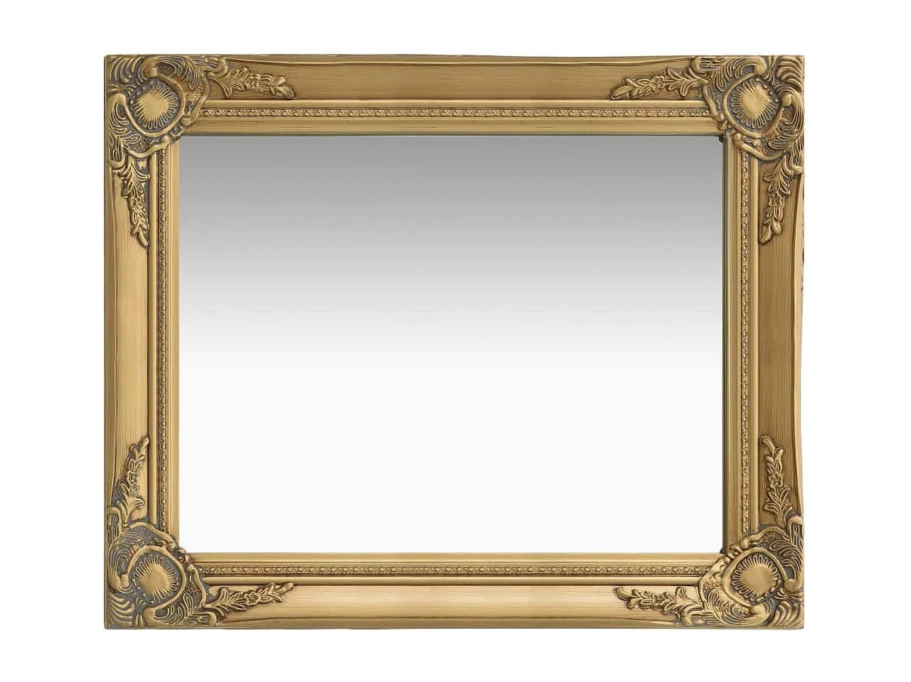 Miroir mural rectangulaire style 50 x 50 x 60 cm DEC022859