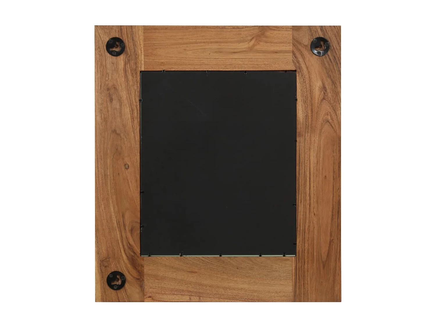 Miroir mural en bois bois marron 50 x 0 x 50 cm DEC022729