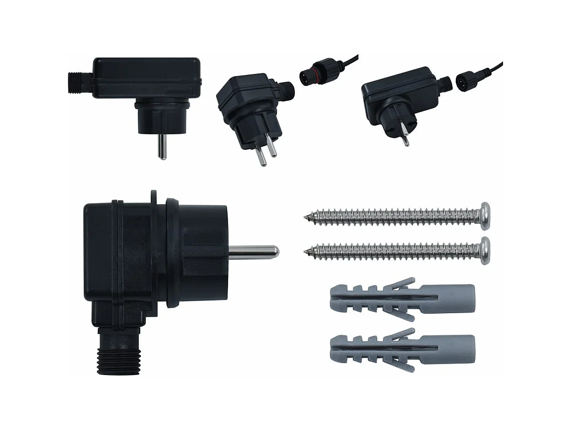 Miroir mural à LED 60 x 60 x 100 cm DEC022585