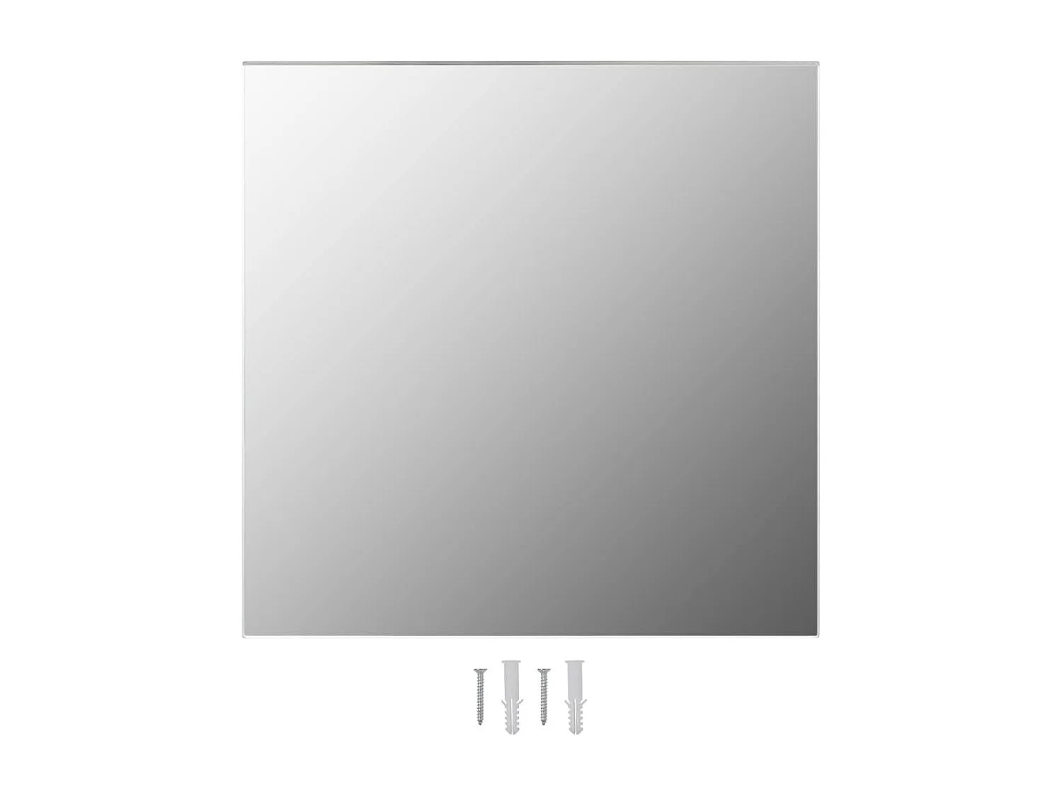 Miroir mural carré 40 verre 40 x 40 x 40 cm DEC022695