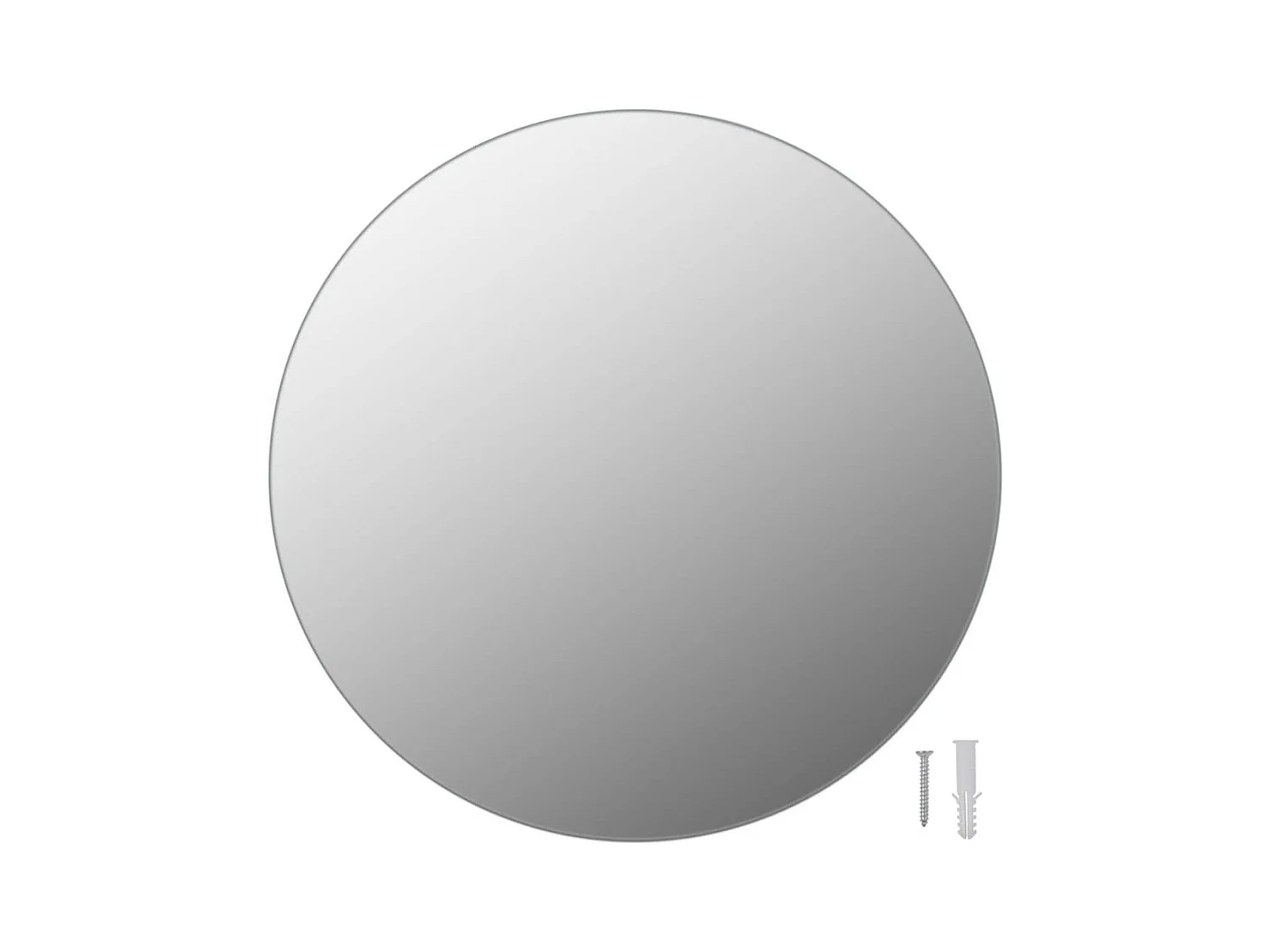 Miroir mural 40 cm verre 40 x 40 x 40 cm DEC022700