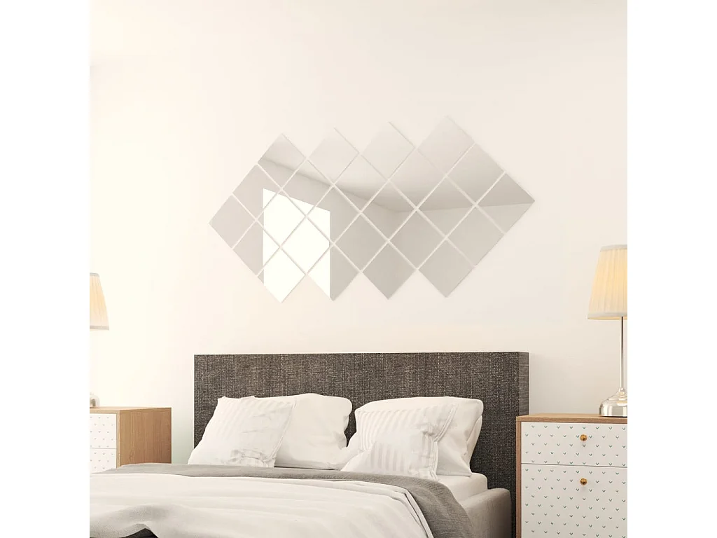 Set de 48 carreaux verre 15 x 15 x 15 cm DEC022835