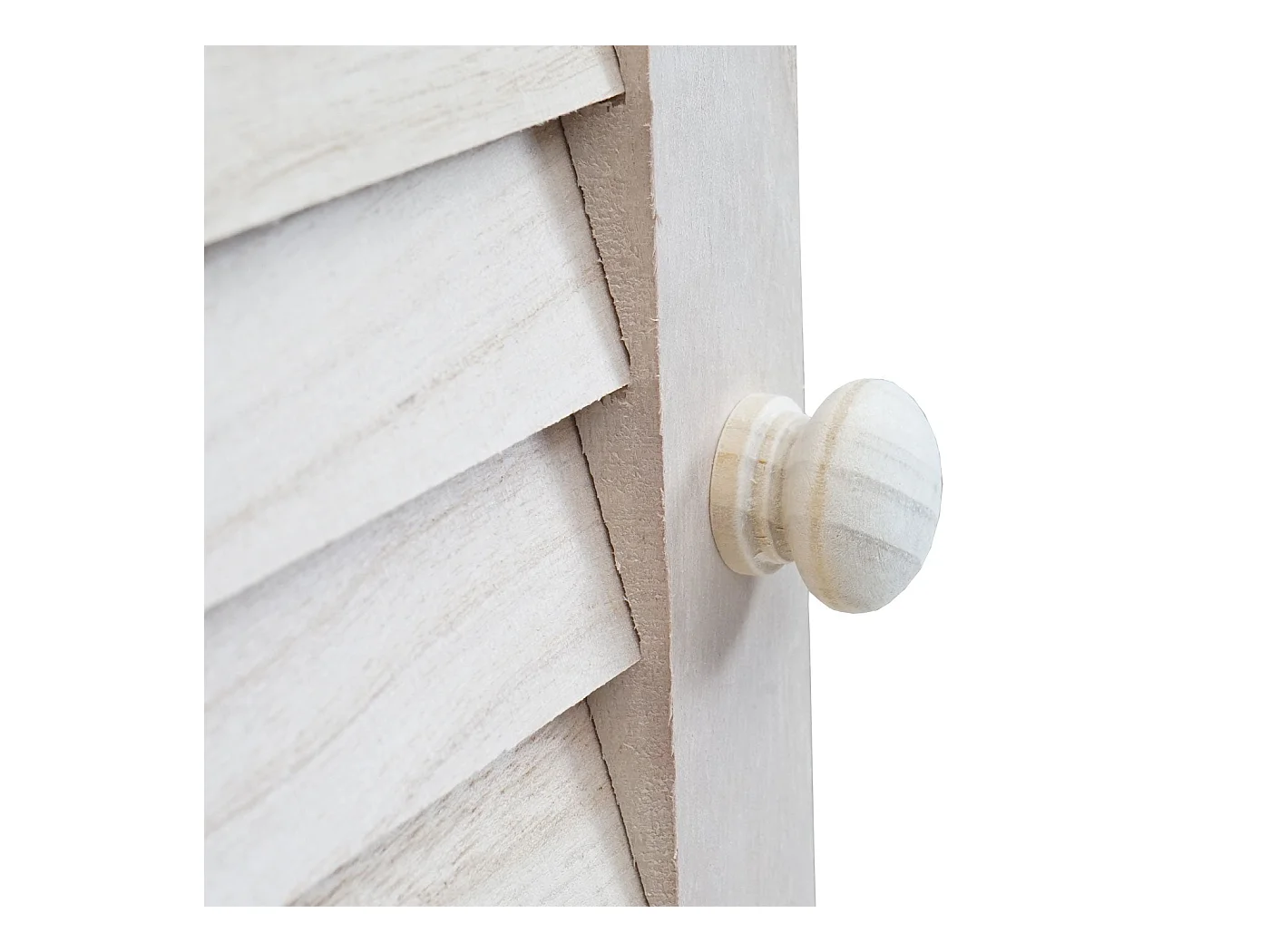 Miroir mural forme fenêtre bois marron 55 x 14 x 82 cm 04_0007888