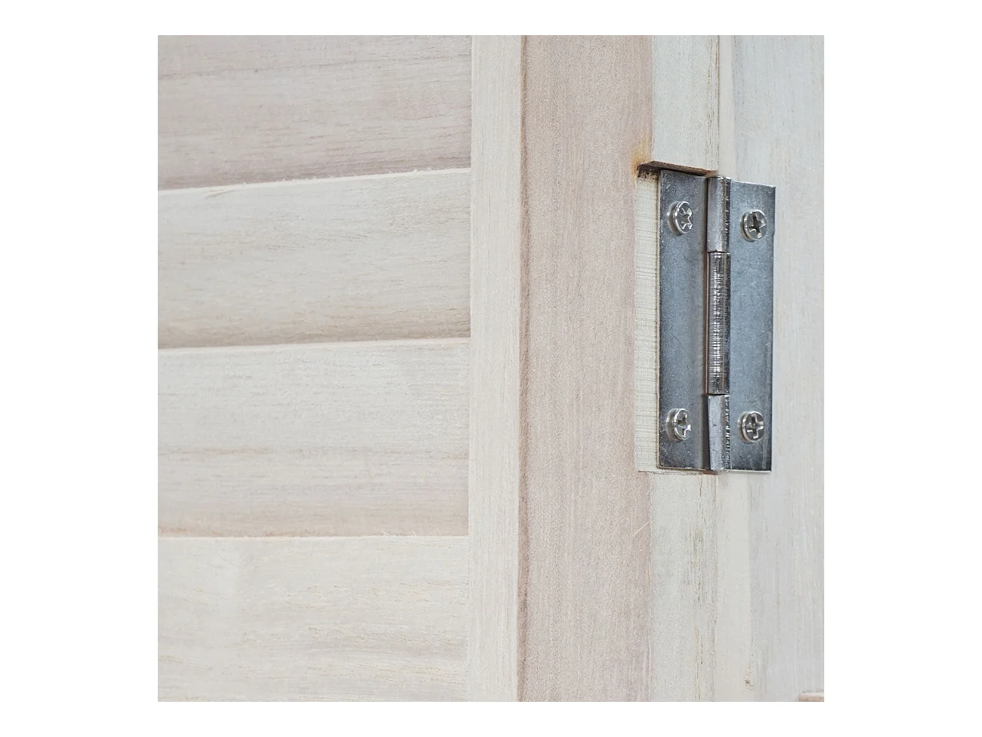 Miroir mural forme fenêtre bois marron 55 x 14 x 82 cm 04_0007888