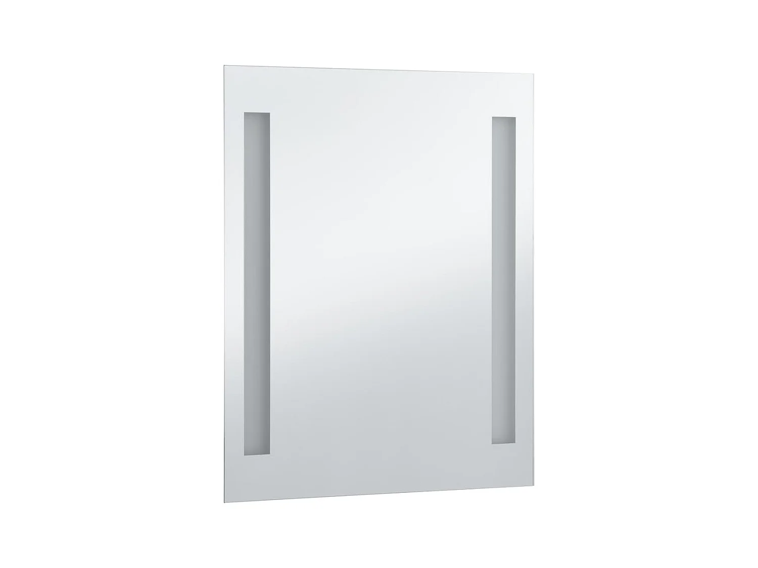 Miroir mural à LED 60 x 60 x 80 cm DEC022584