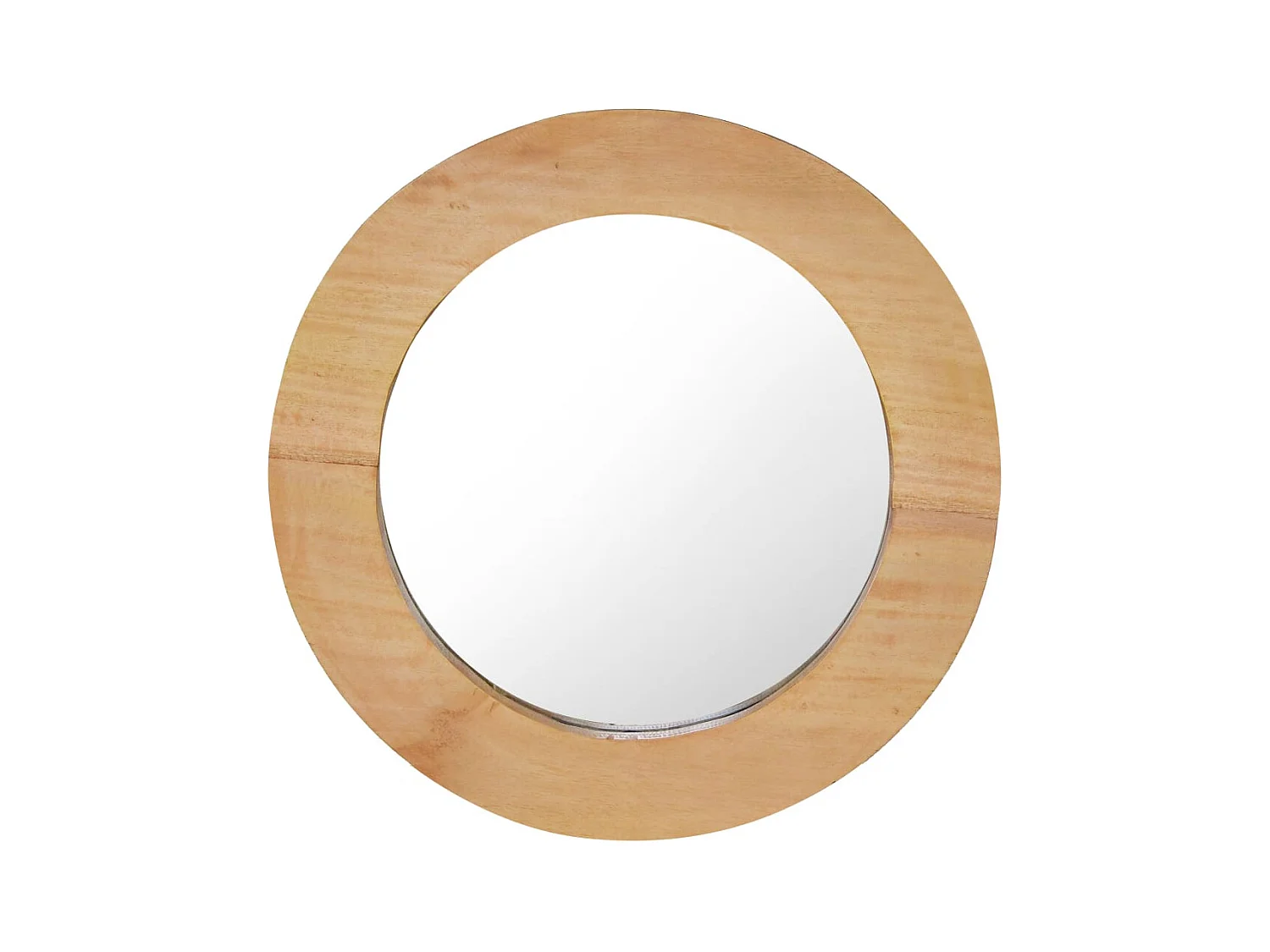 Miroir mural 40 cm marron 40 x 40 x 40 cm DEC022828