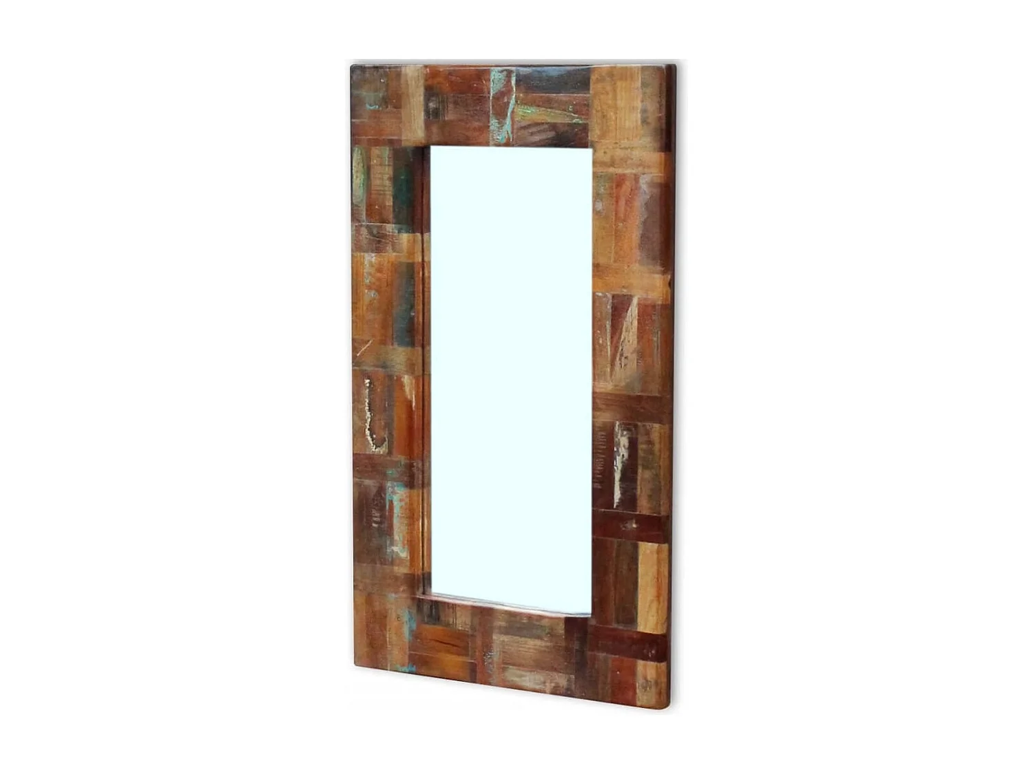 Miroir Bois de récupération bois marron 50 x 0 x 80 cm DEC022648