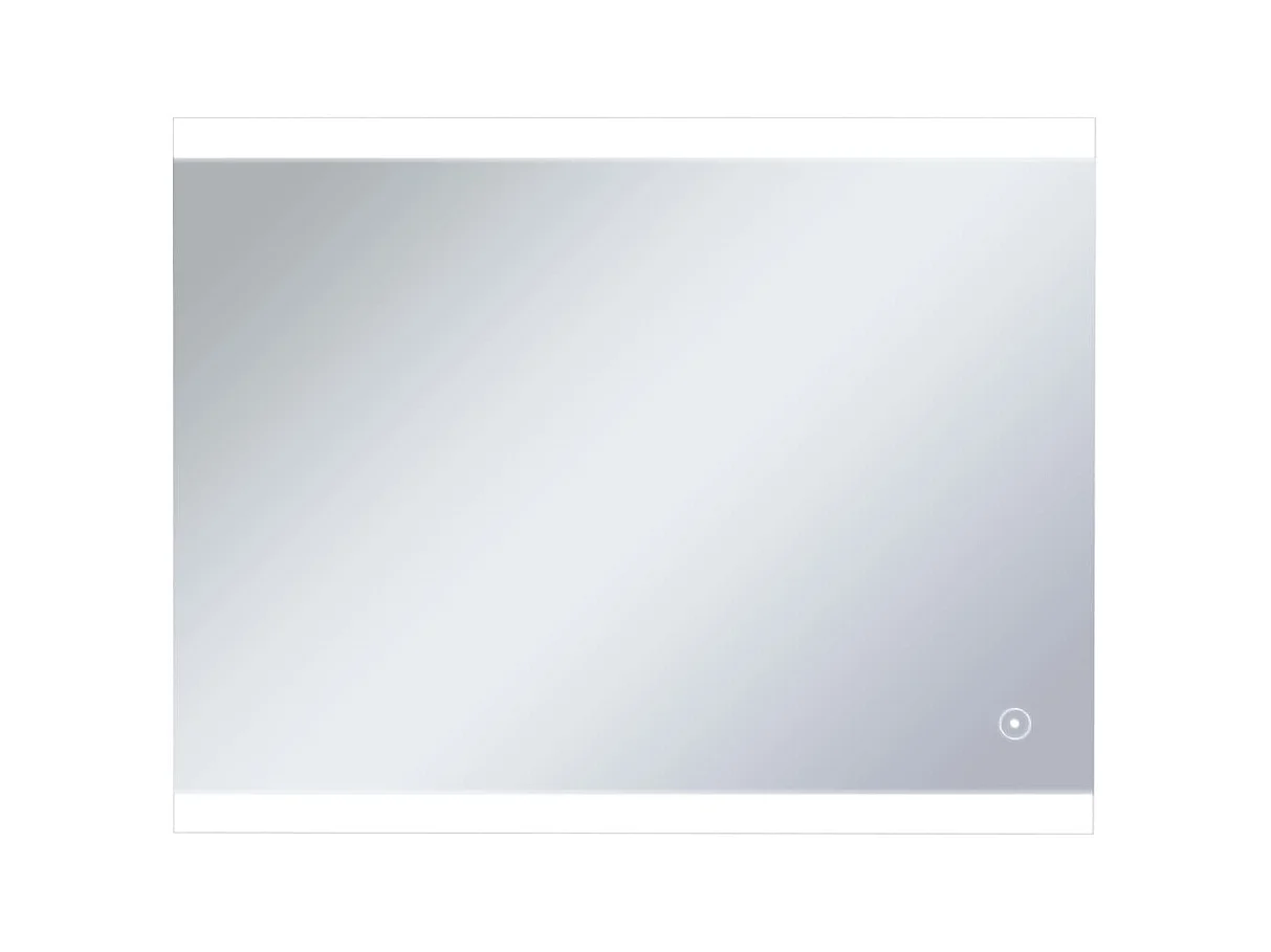 Miroir mural à LED 80 x 80 x 60 cm DEC022614