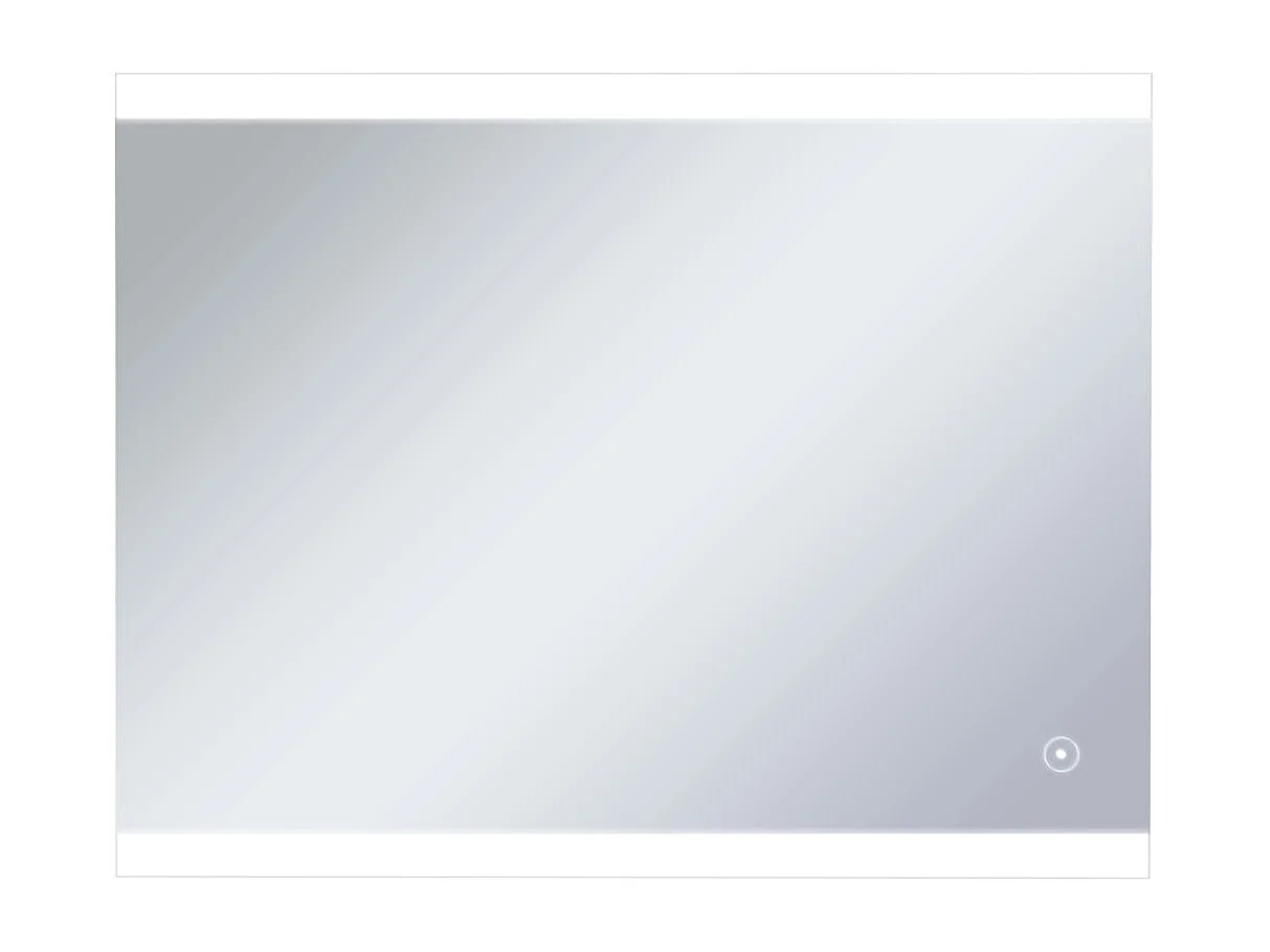 Miroir mural à LED 80 x 80 x 60 cm DEC022614