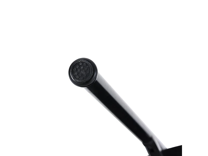 2 sillas en terciopelo y ratán - Patas de metal - Carga máxima 150 kg - 45×40×75 cm - Negro